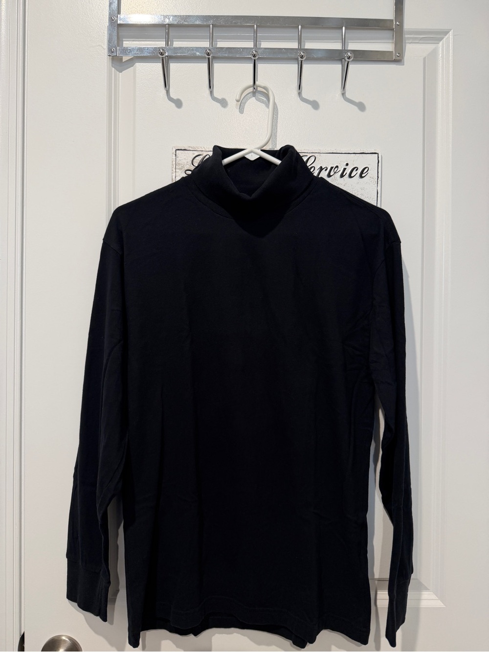 Abercrombie & Fitch Black Turtleneck tee